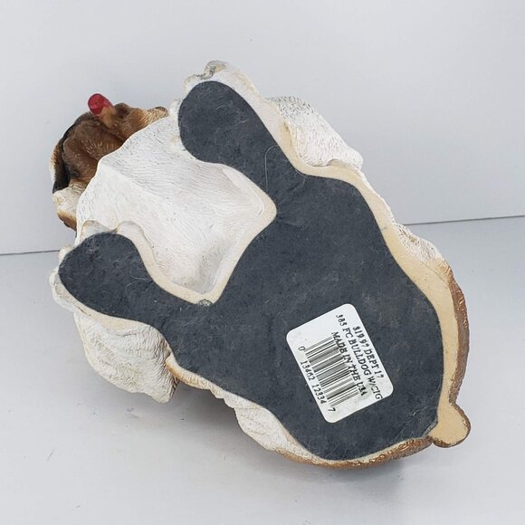 Universal Statuary Bulldog Statue With Cigar & Bowler Hat 1995 Resin - Picture 5 of 8